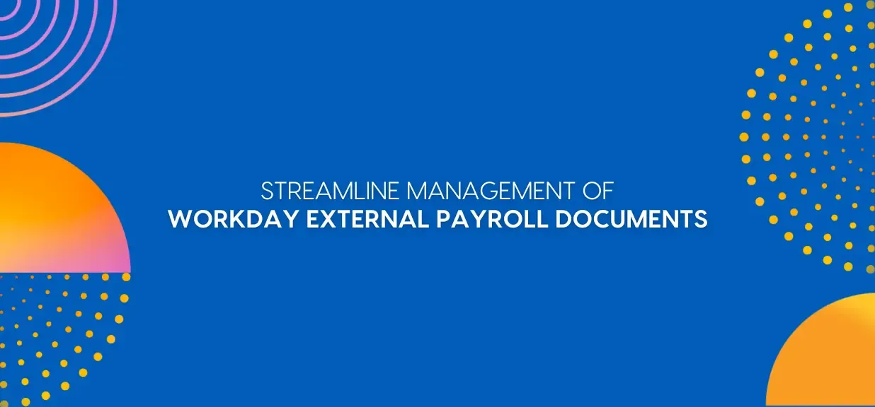 Workday External Payroll Documents