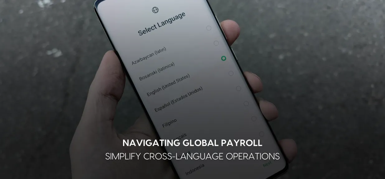 Thumbnail image for blog on Overcoming language barriers in global payroll operations