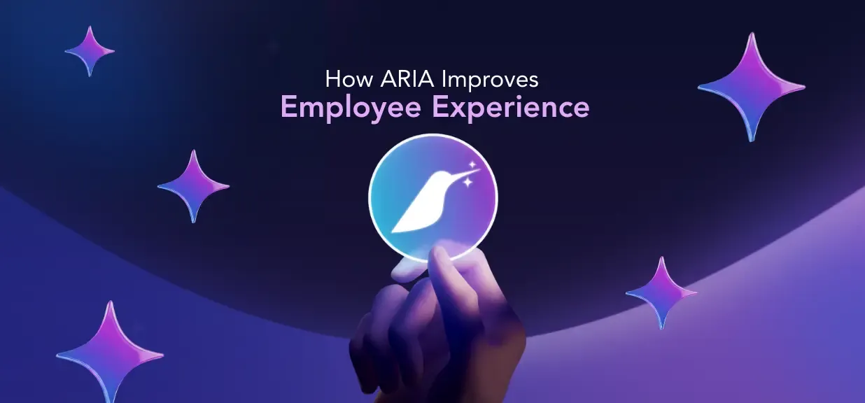 Thumbnail image for blog on How ARIA Improves Employee Experience: 5 Practical Use Cases