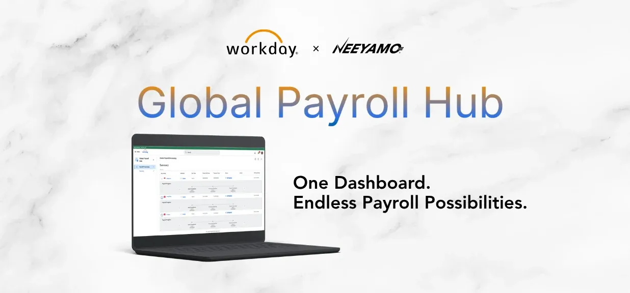 Thumbnail image for blog on Workday X Neeyamo Global Payroll Hub