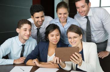 Group of Employees