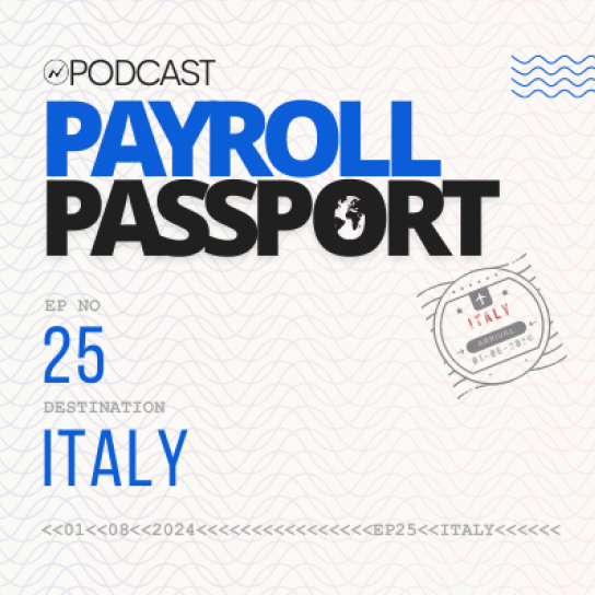 Payroll Passport E25. Italy