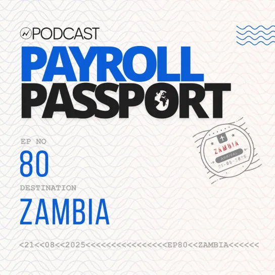 Thumbnail image for Podcast talking about Payroll rules and regulations in Zambia