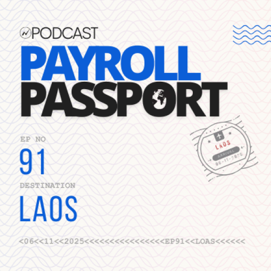 Thumbnail image for podcast on Laos payroll rules and regulations