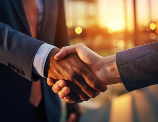 Partnership stock image