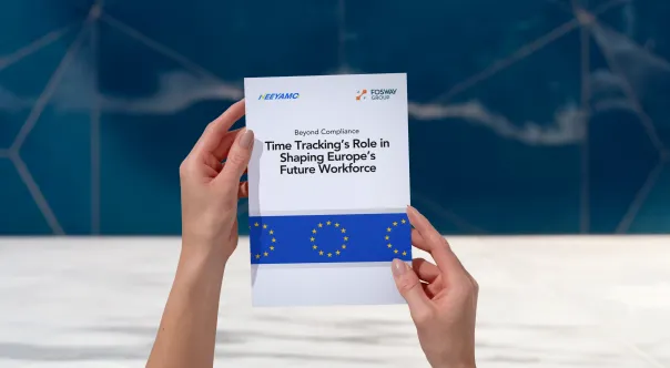 Thumbnail image for whitepaper on Beyond Compliance: Time Tracking’s Role in Shaping Europe’s Future Workforce