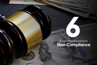 6 biggest fines recorded for Non Compliance