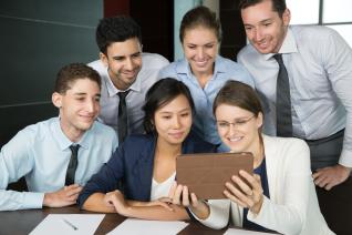 Group of Employees