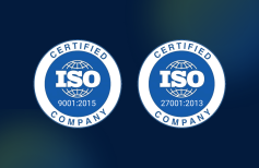 ISO 90001:2015 and ISO 27001:2013