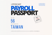 Payroll Passport E56. Taiwan