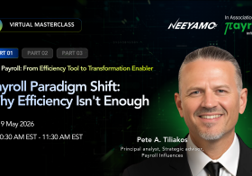 Payroll Paradigm Shift:  Why Efficiency Isn't Enough